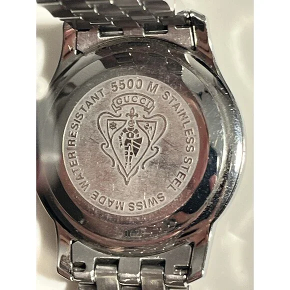 Gucci 5500L 32mm Stainless Steel Case, Stainless Steel Band, Wristwatch - Picture 6 of 6